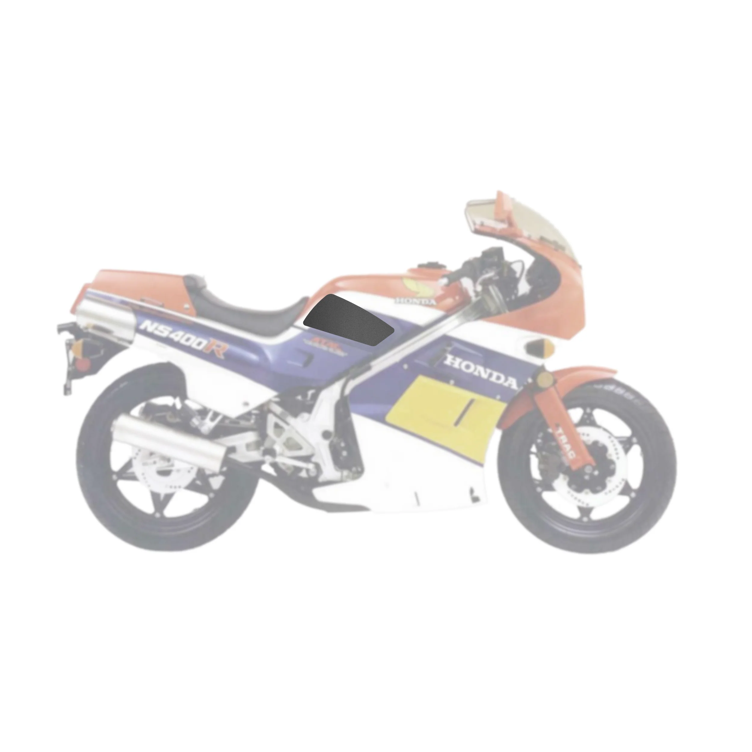 1985-1986 Honda NS400R Tank Pads - Image 2
