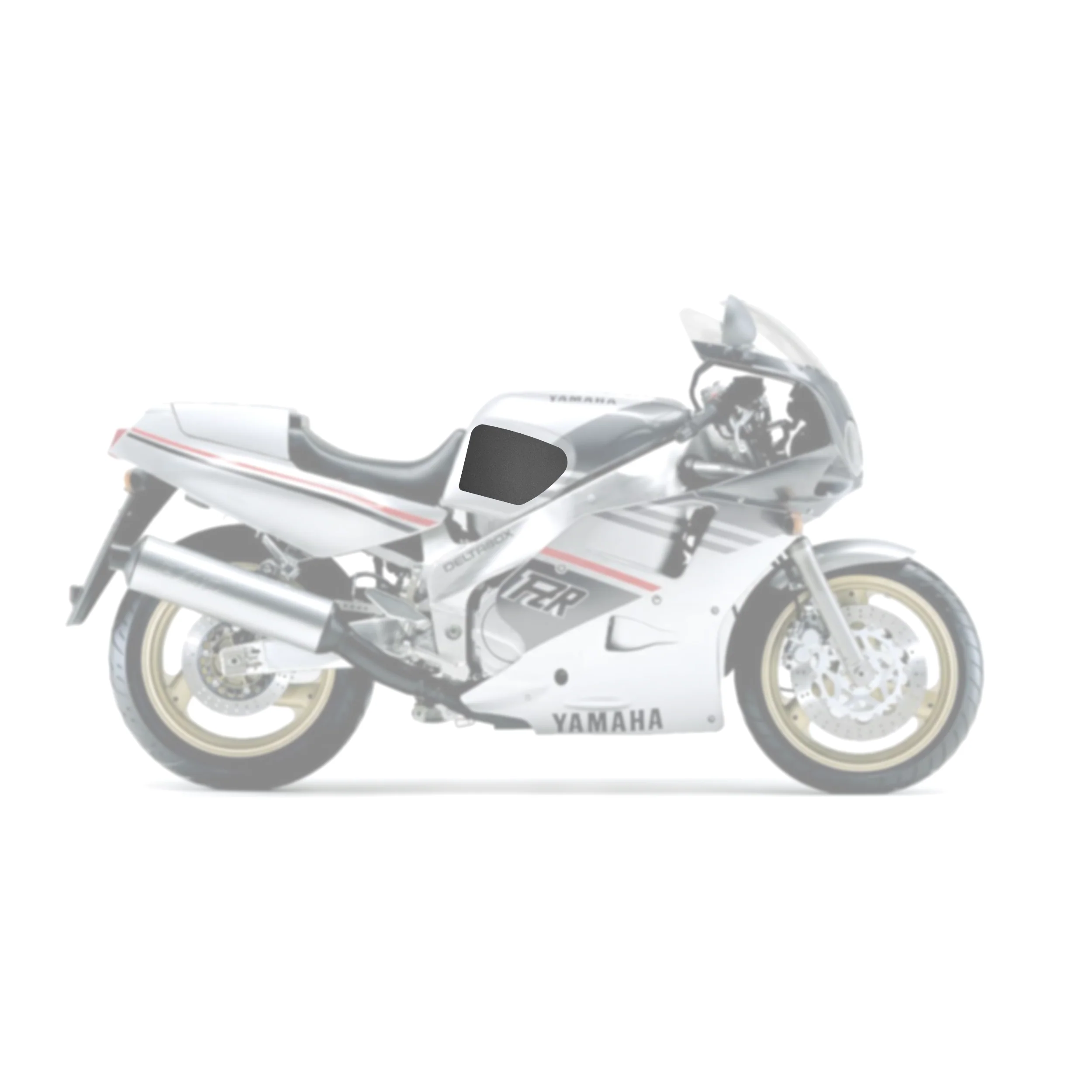 1989-1990 Yamaha FZR1000 Tank Pads - Image 2