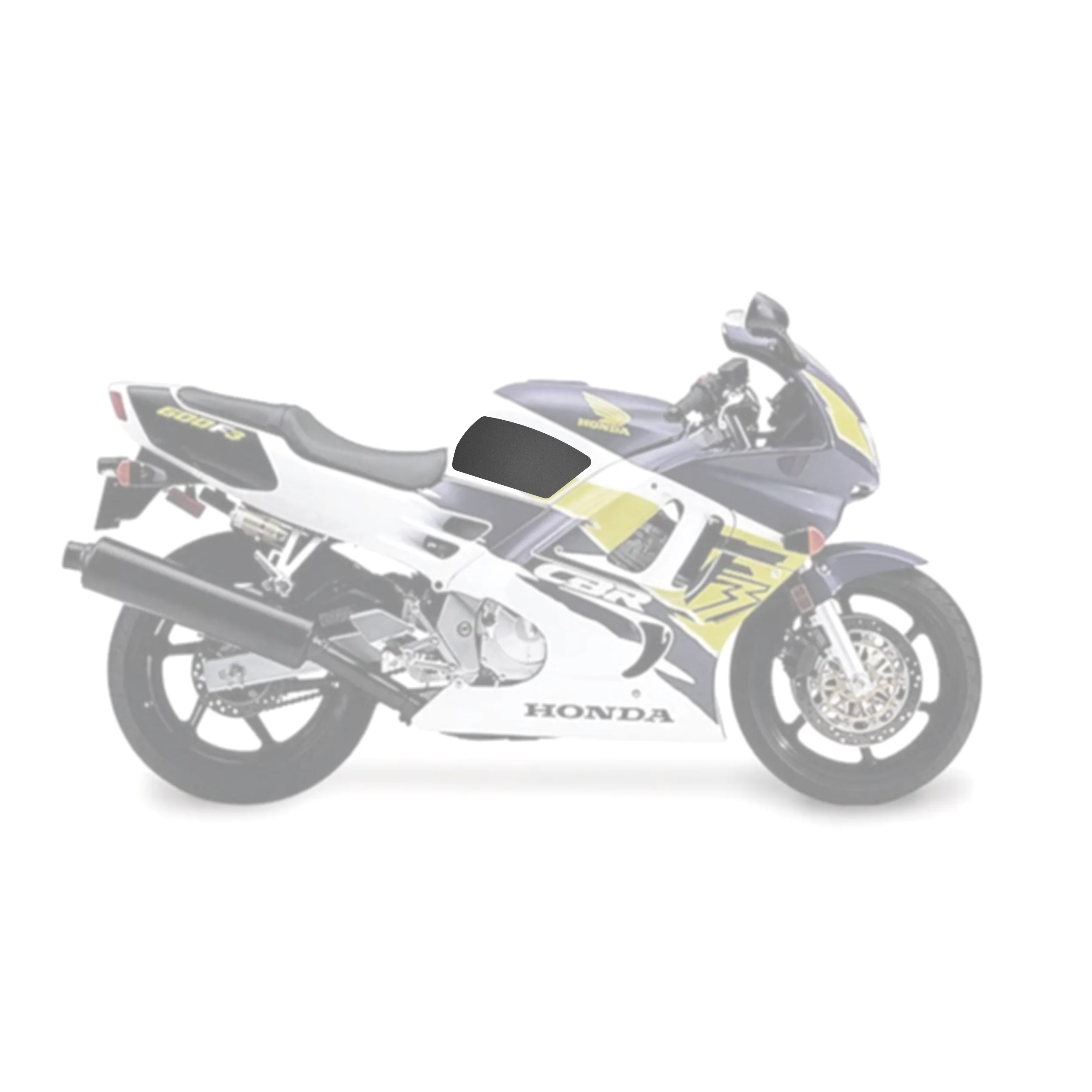 1995-1998 Honda CBR600F (F3) Tank Pads - Image 2