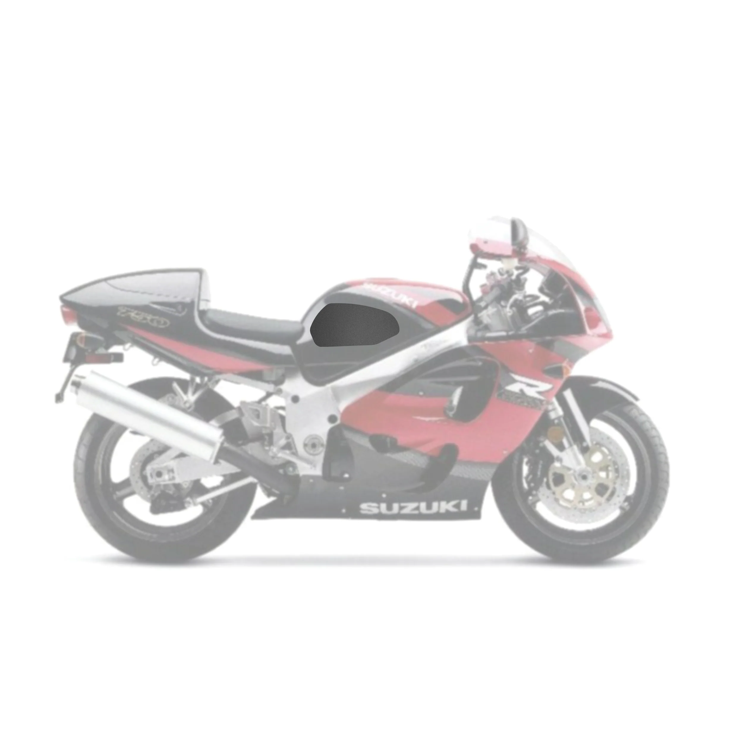 1996-1999 Suzuki GSX-R750 Tank Pads - Image 2