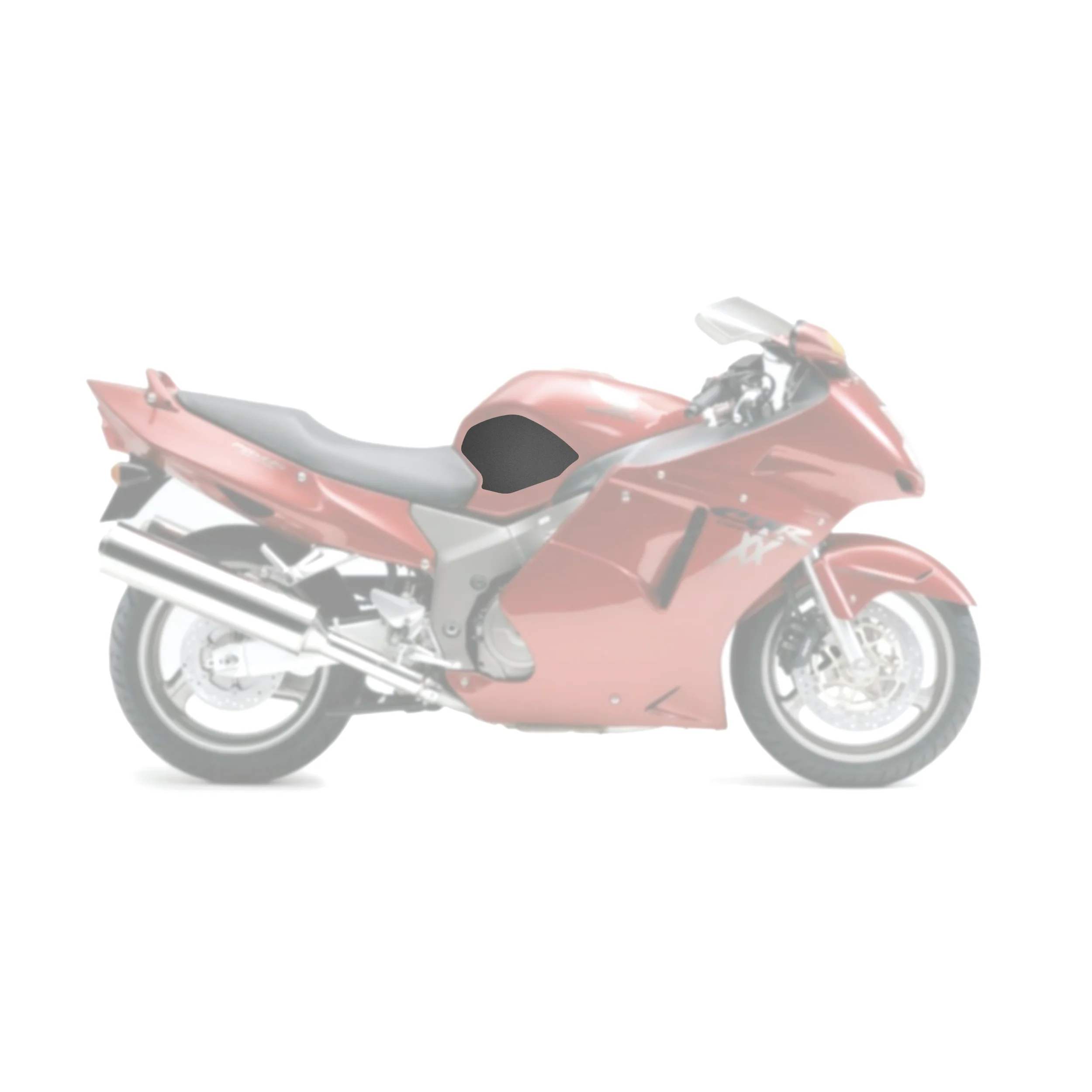 1996-2007 Honda CBR1100XX Tank Pads - Image 2