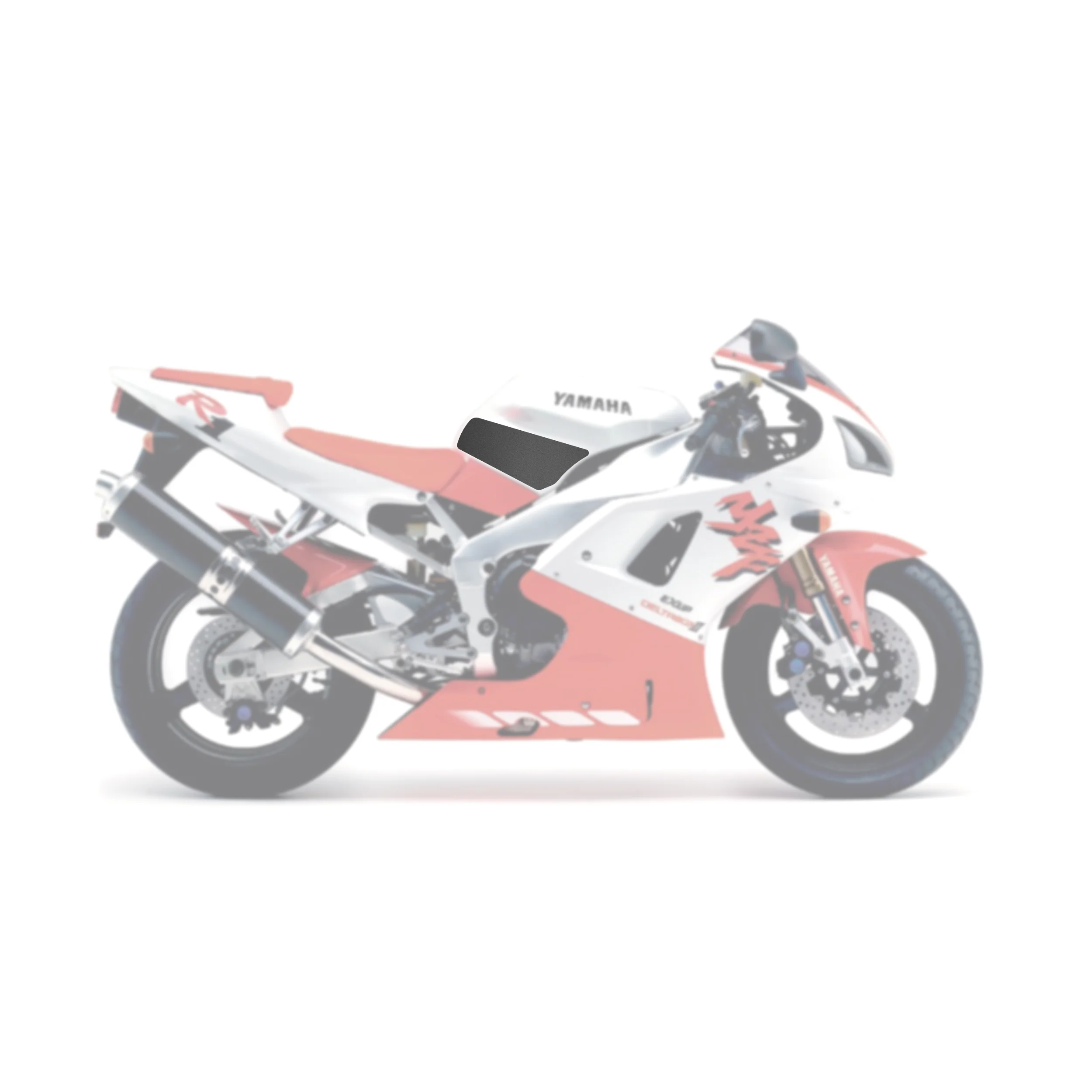 1998-1999 Yamaha YZF-R1 (4XV) Tank Pads - Image 2