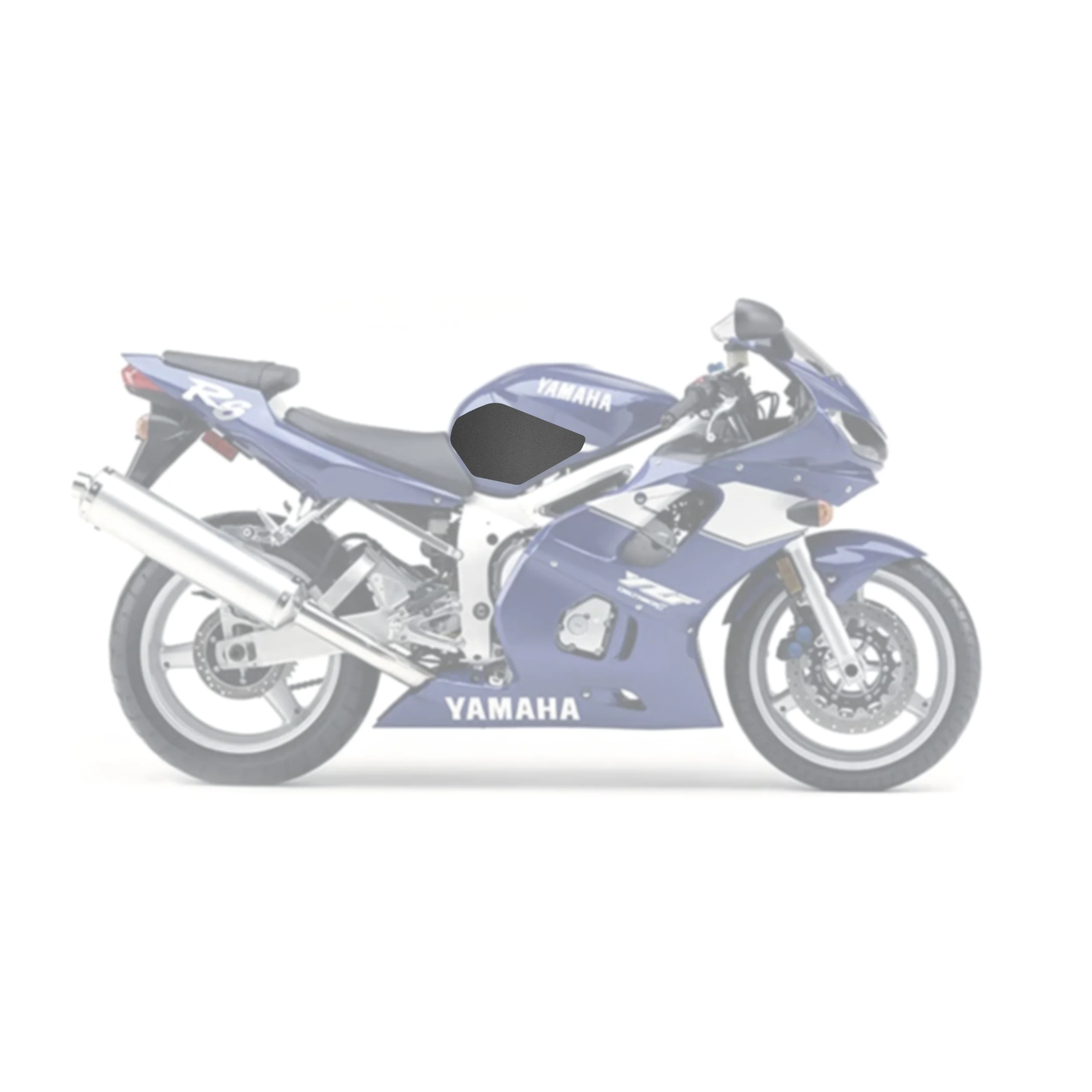 1999-2000 Yamaha YZF-R6 Tank Pads - Image 2