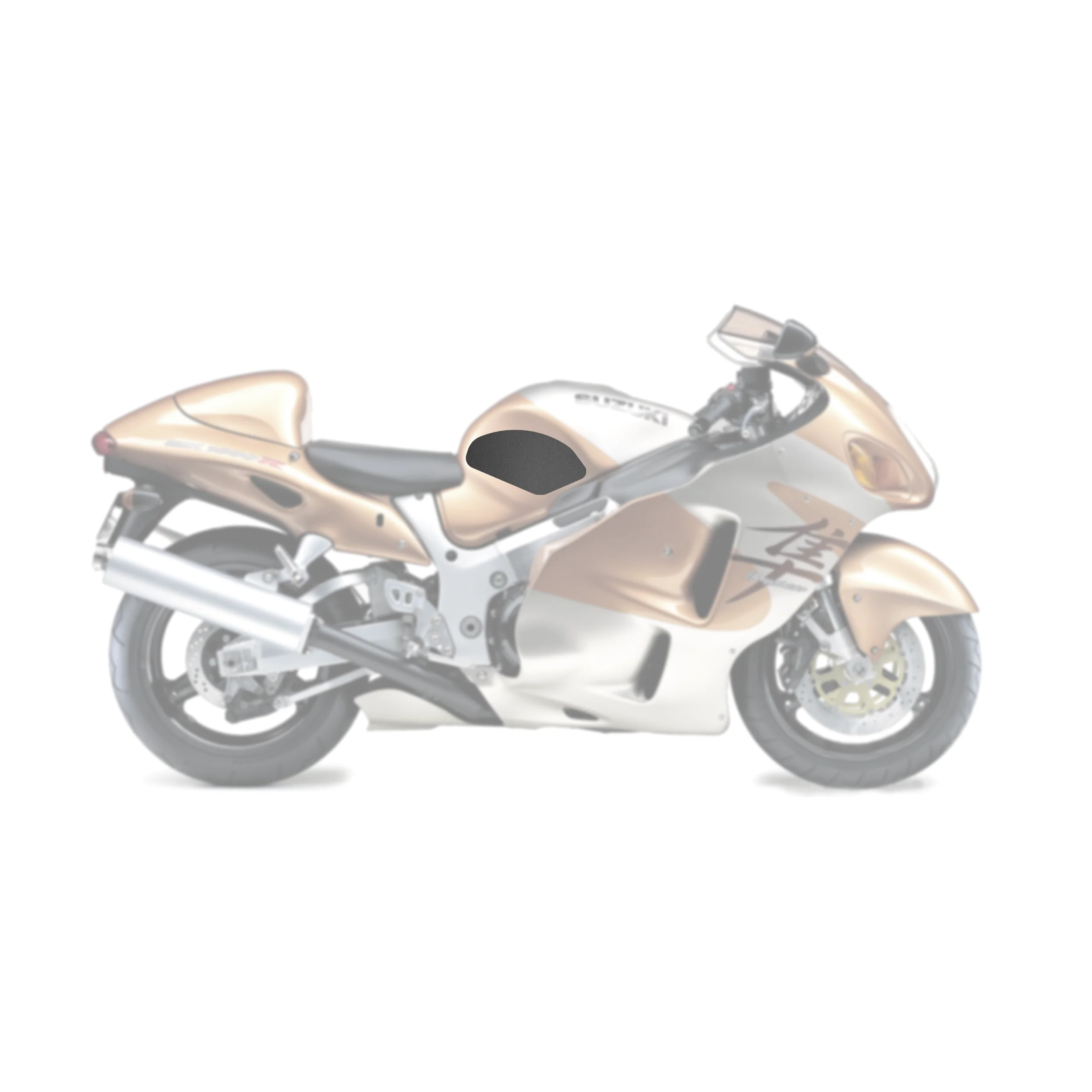 1999-2007 Suzuki GSX1300R (Hayabusa) Tank Pads - Image 2