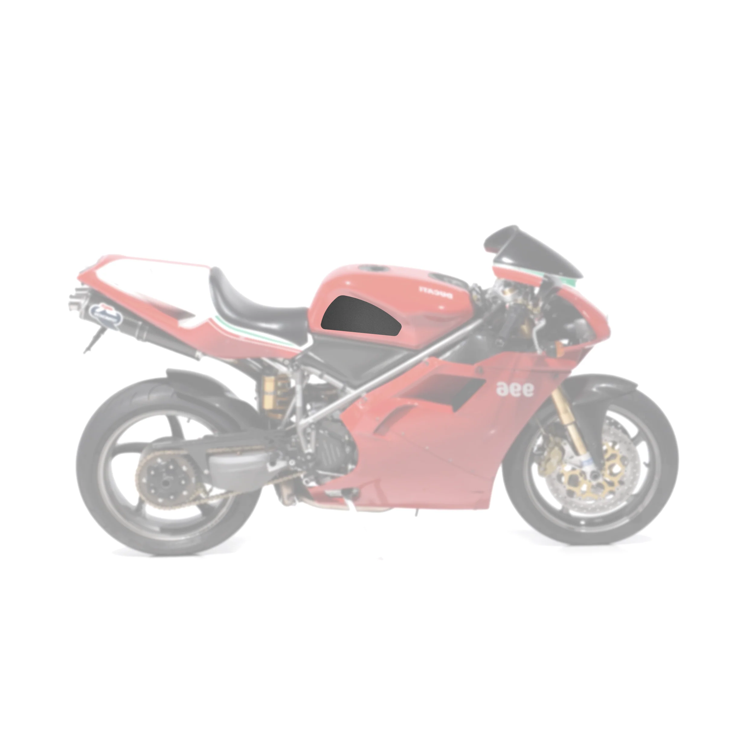2000-2001 Ducati 996 Tank Pads - Image 2