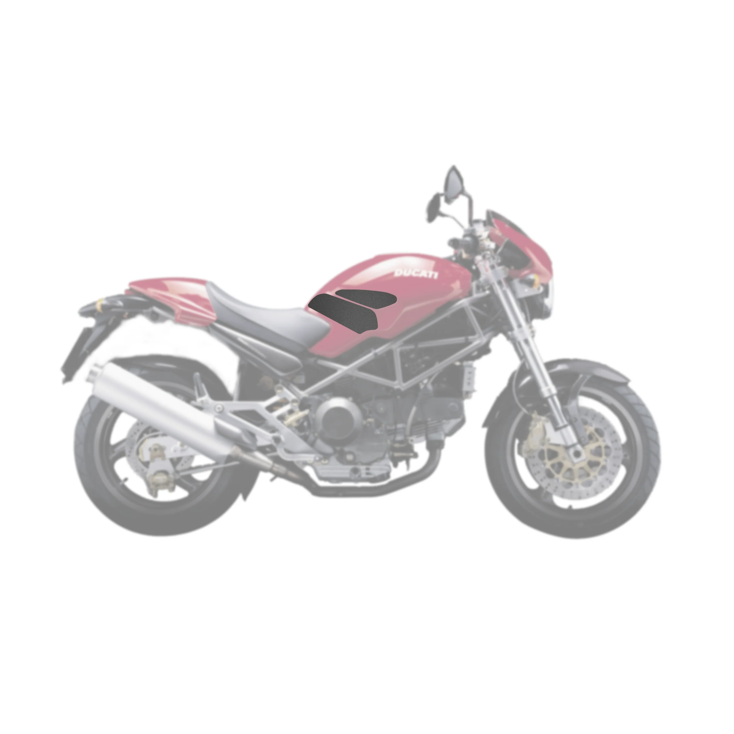 2000-2002 Ducati Monster 900 Tank Pads - Image 2