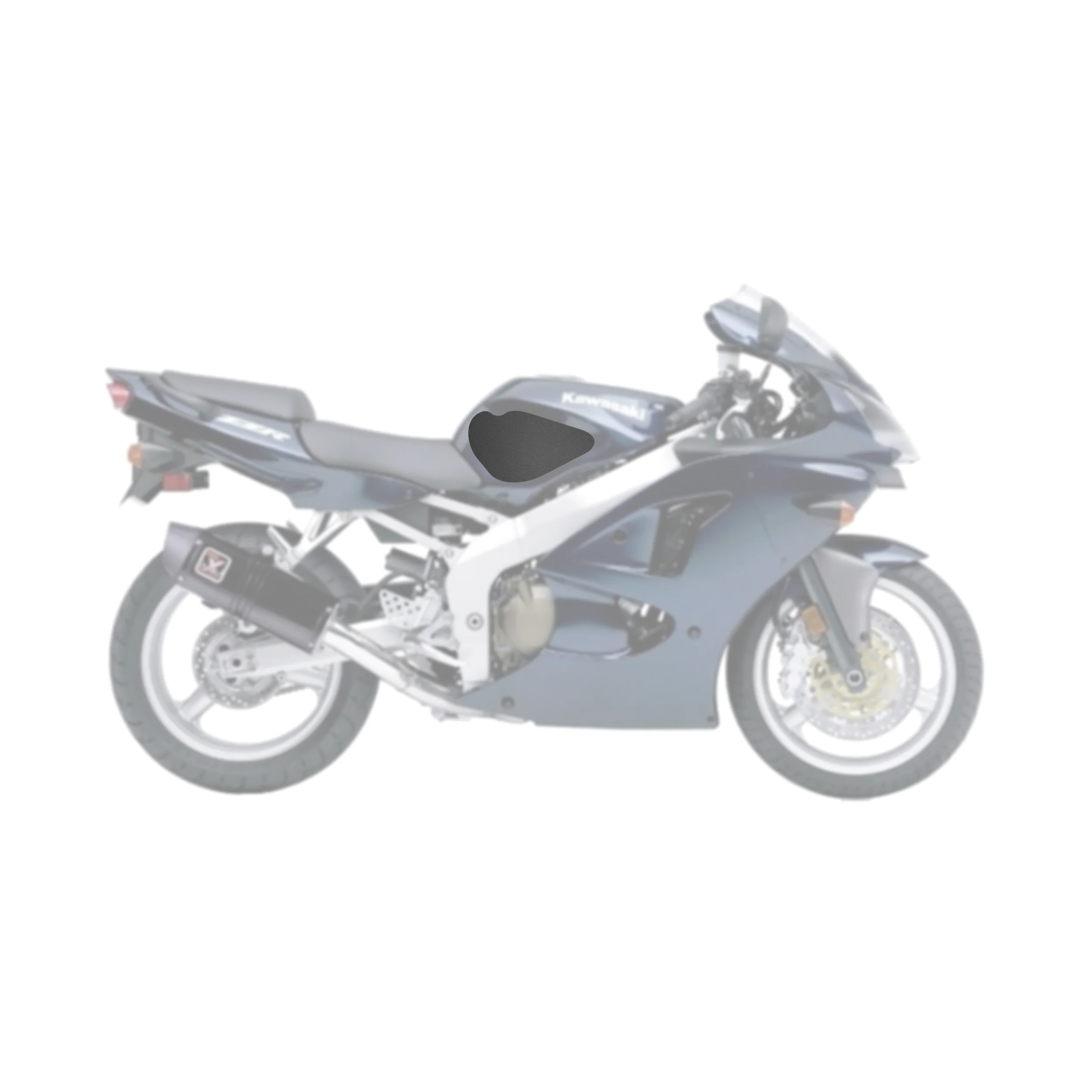 2000-2002 Kawasaki ZX6R Tank Pads - Image 2
