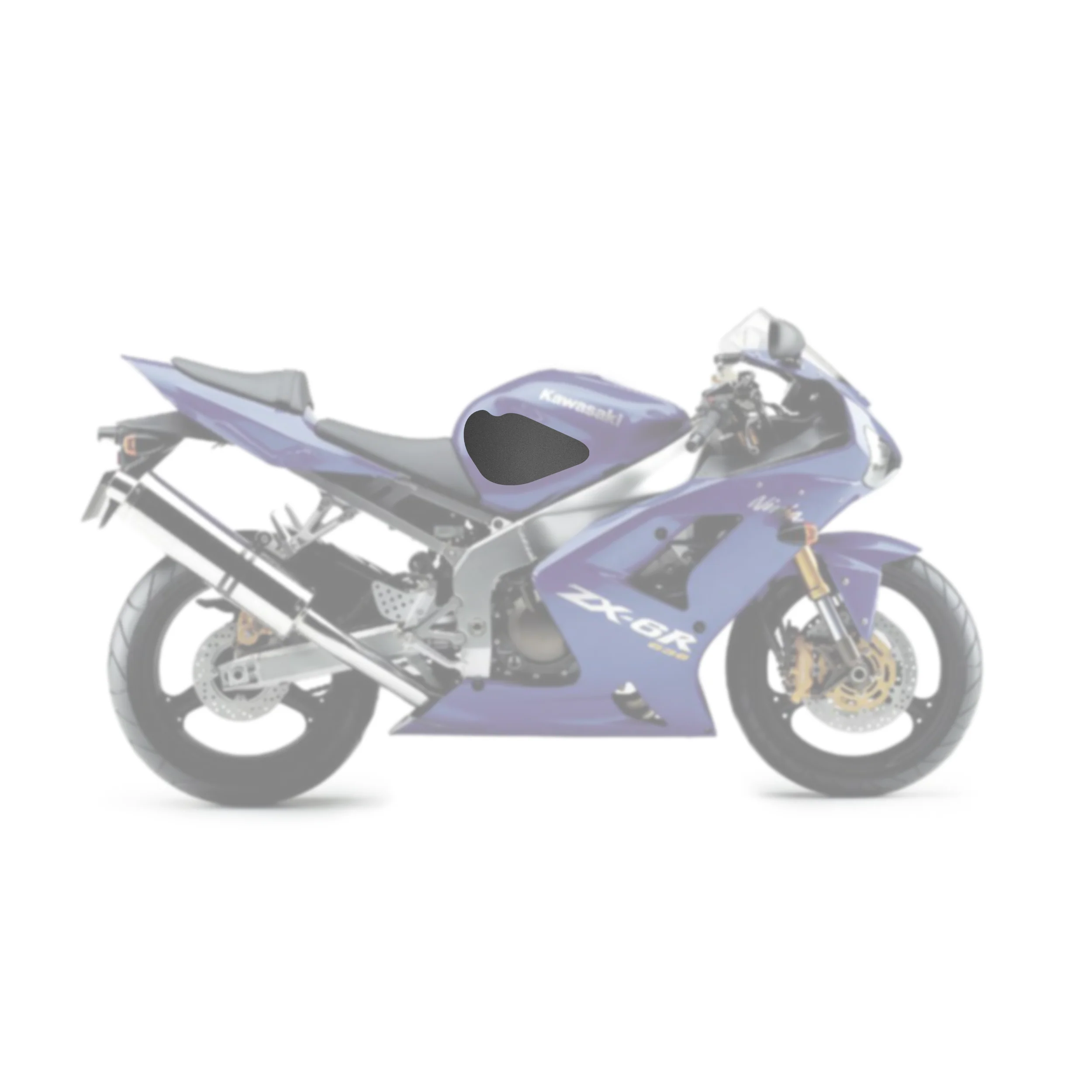 2003-2004 Kawasaki ZX-6R Tank Pads - Image 2
