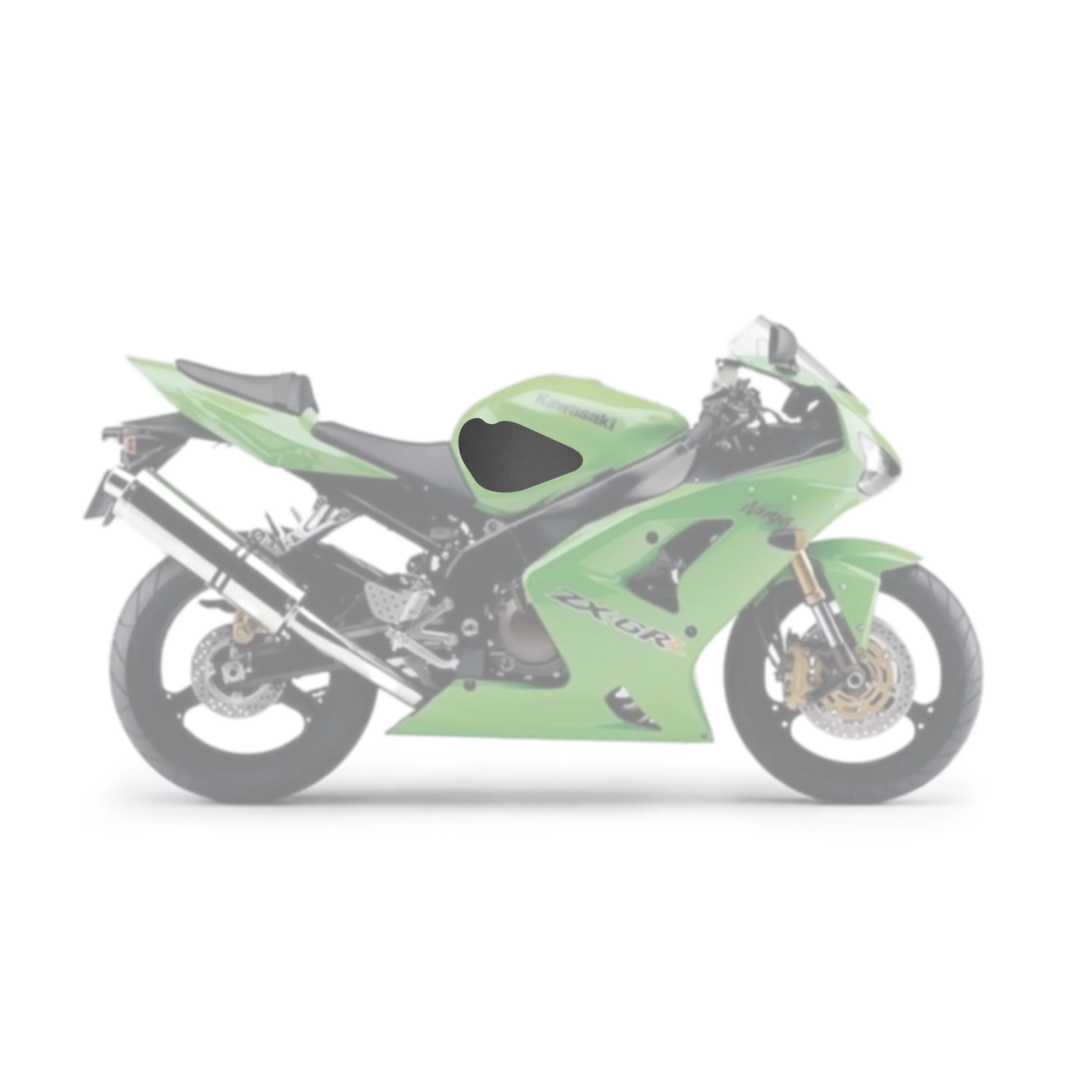 2003-2004 Kawasaki ZX-6RR Tank Pads - Image 2