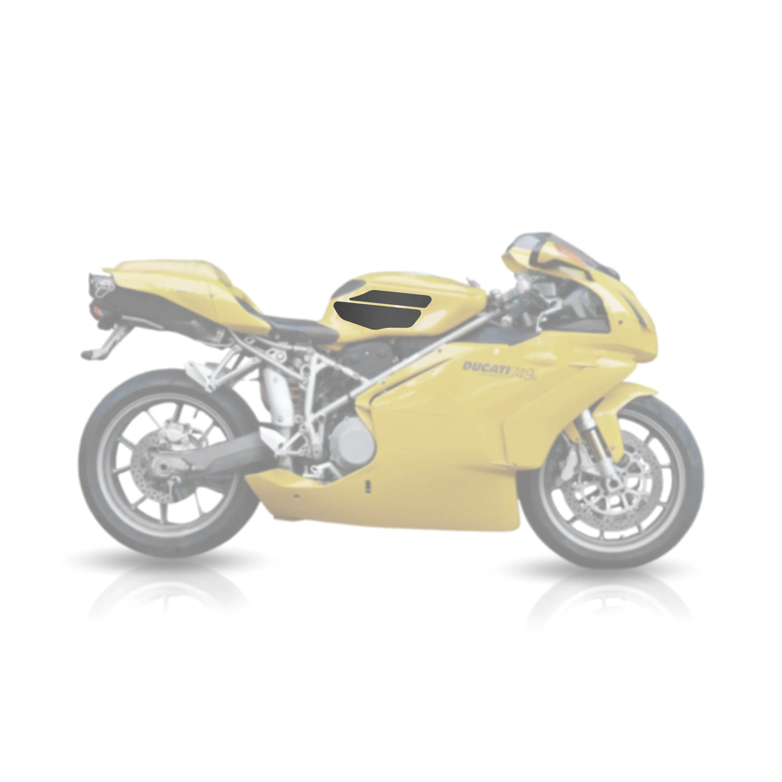 2003-2006 Ducati 749 Tank Pads - Image 2