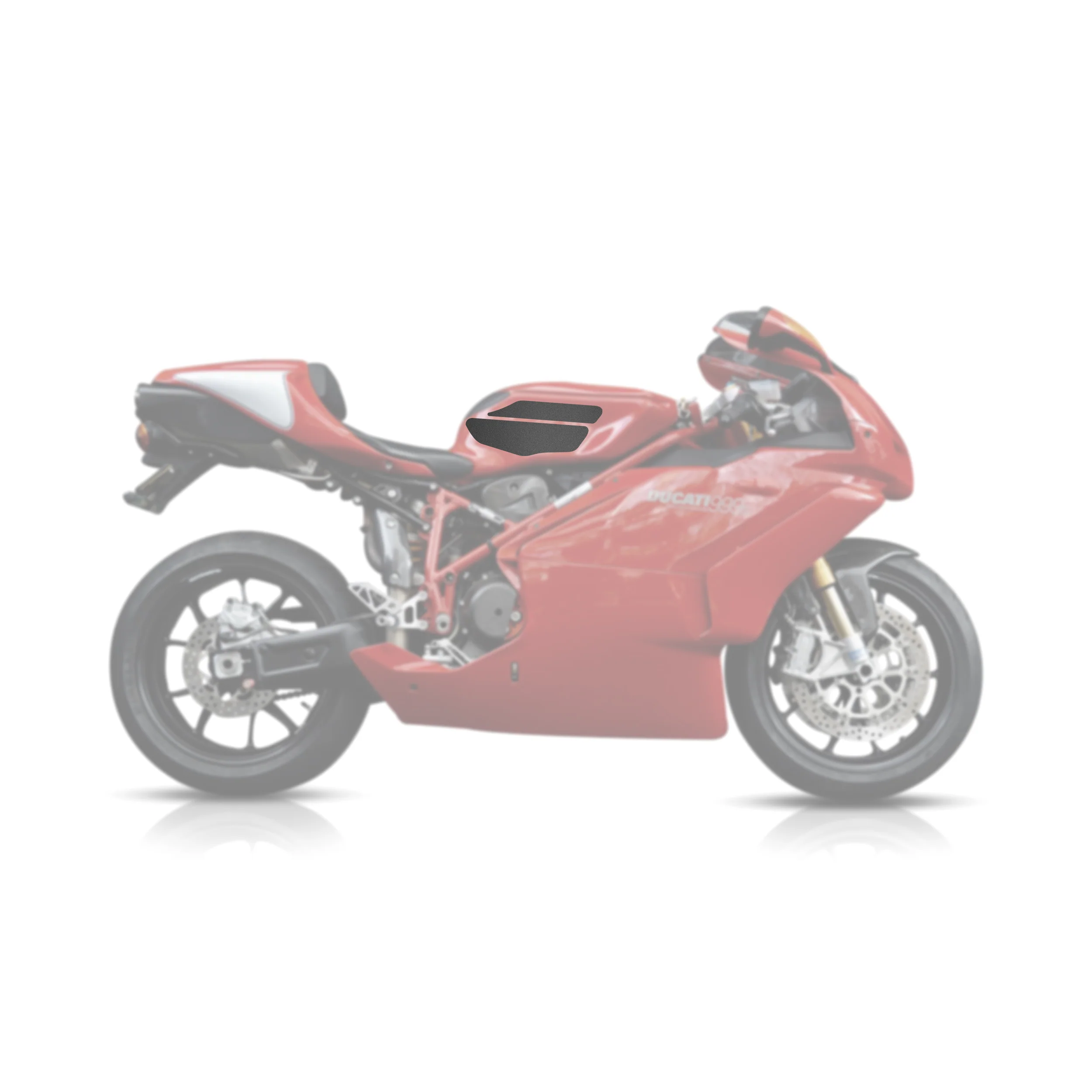 2003-2006 Ducati 999 Tank Pads - Image 2
