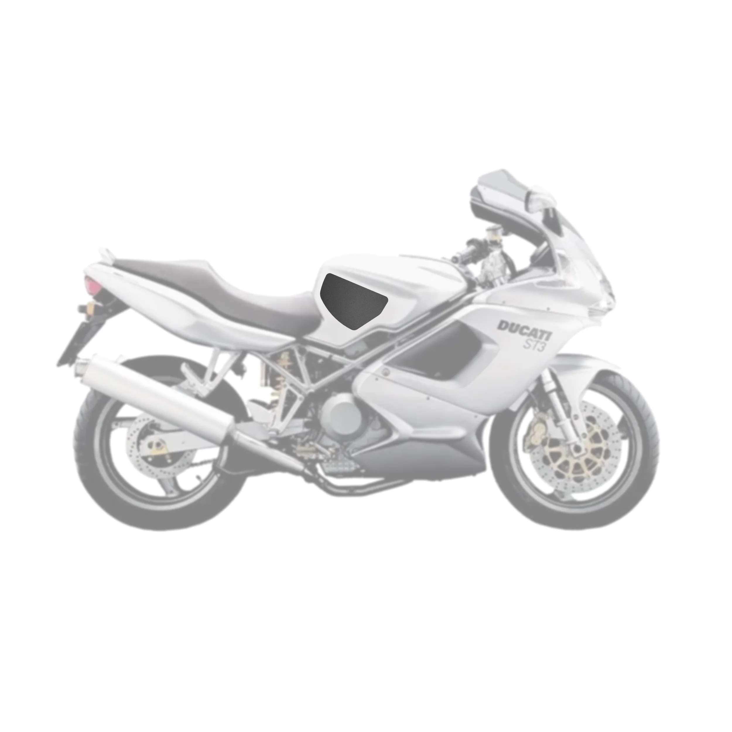 2004-2007 Ducati ST3 Tank Pads - Image 2