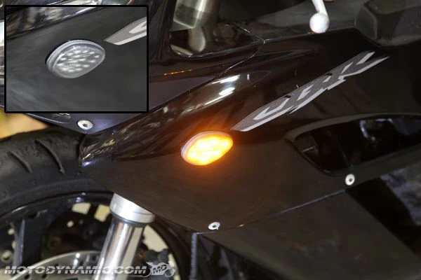 2004-2007 Honda CBR1000RR LED Front Flush Mount Turn Signals - Image 3