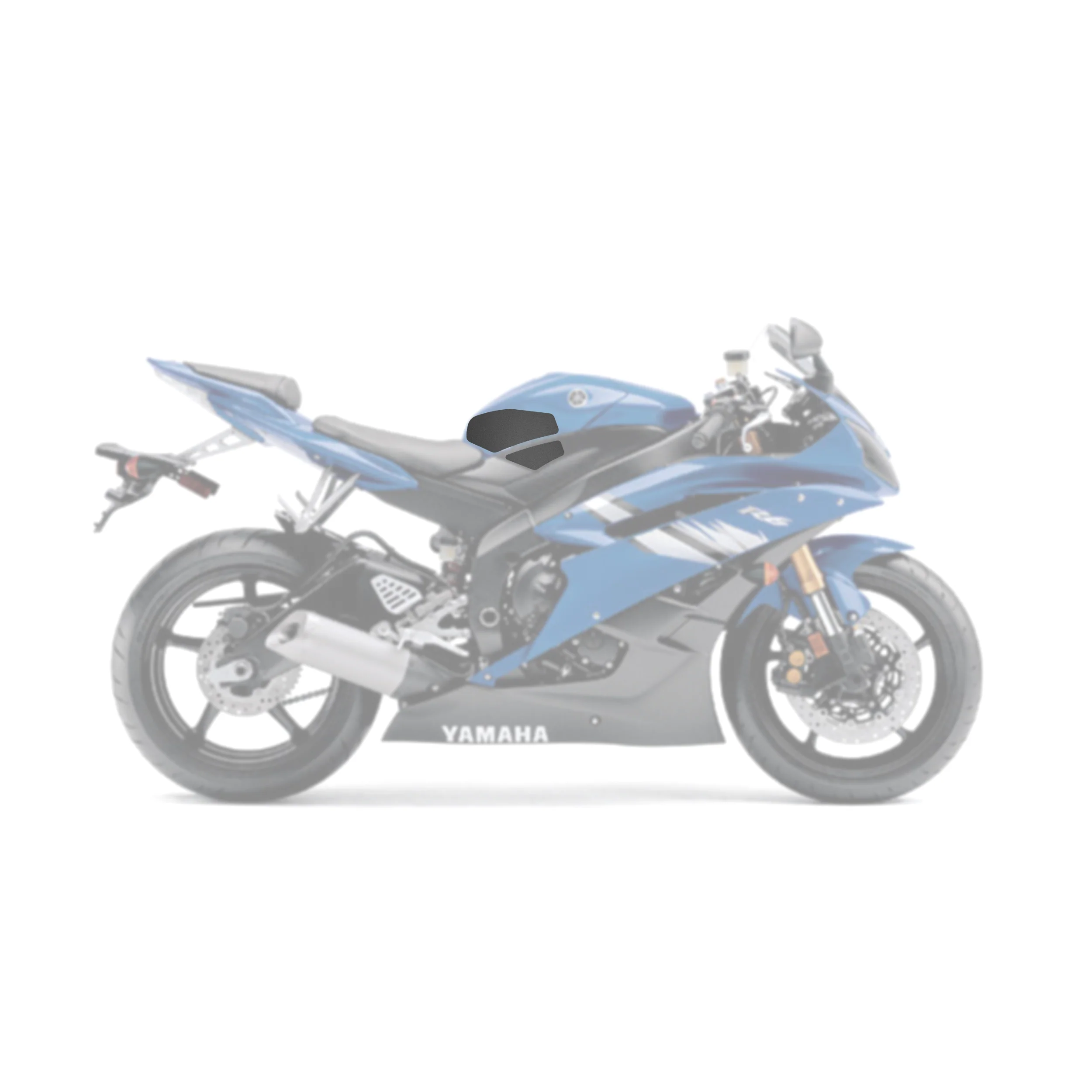2006-2007 Yamaha YZF-R6 Tank Pads - Image 2