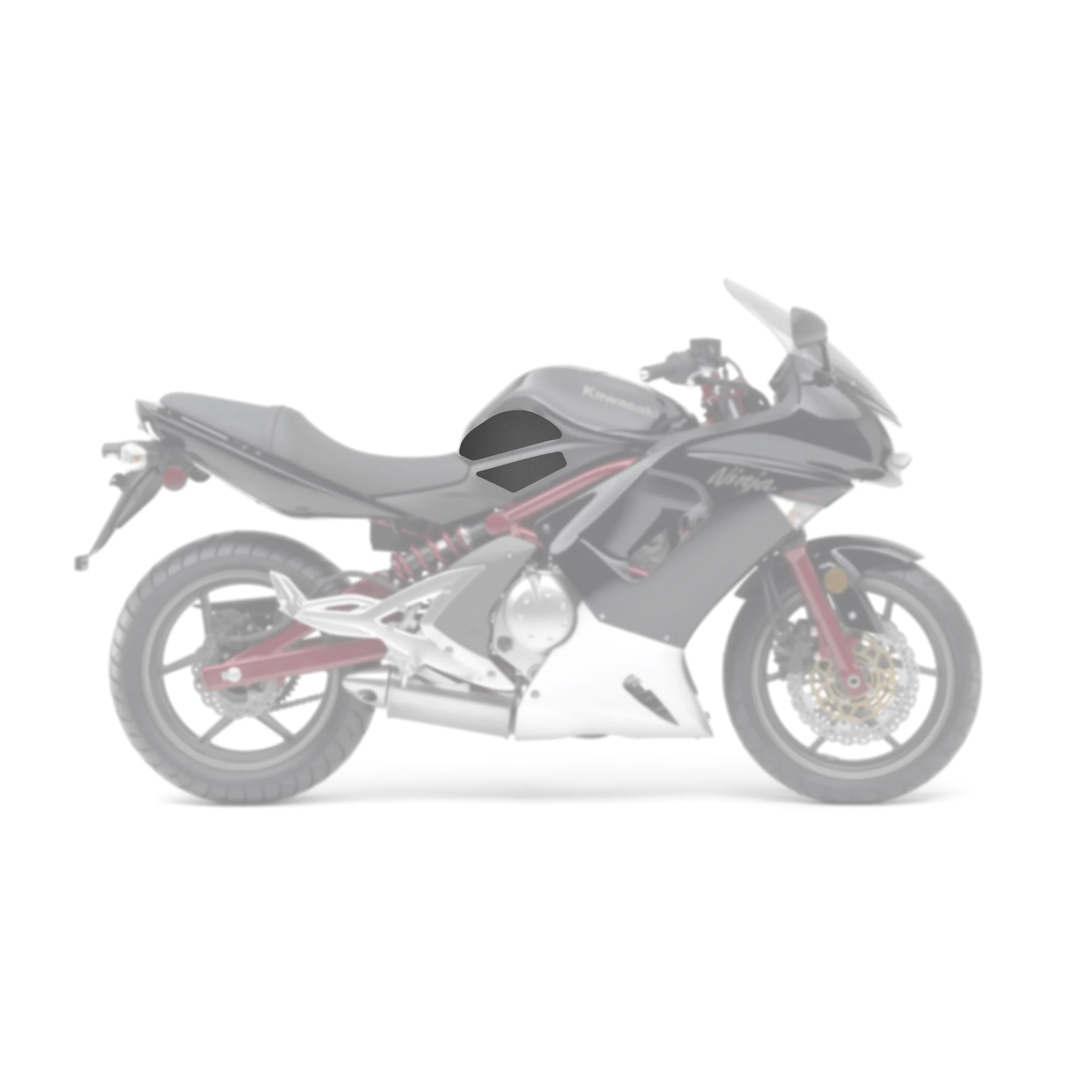 2006-2008 Kawasaki Ninja 650R Tank Pads - Image 2
