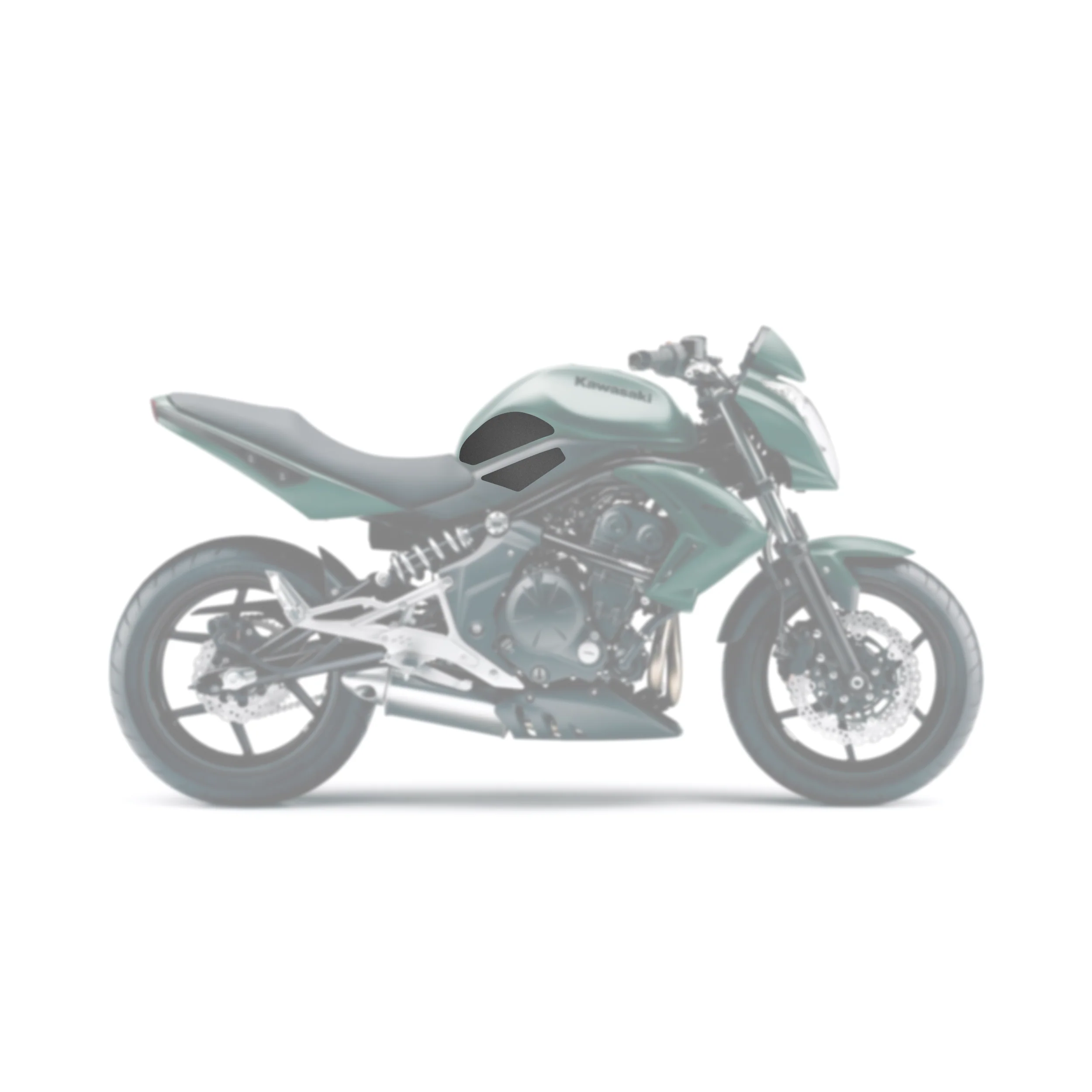 2006-2011 Kawasaki ER-6N Tank Pads - Image 2