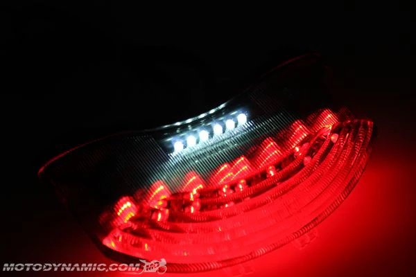 2006-2012 Triumph Daytona 675 Integrated Sequential LED Tail Light - Image 9