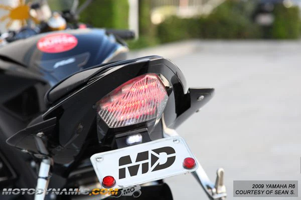 2006-2016 Yamaha R6 Sequential Integrated Sequential LED Tail Light - Image 4