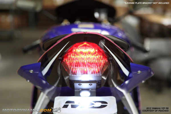 2006-2016 Yamaha R6 Sequential Integrated Sequential LED Tail Light - Image 6