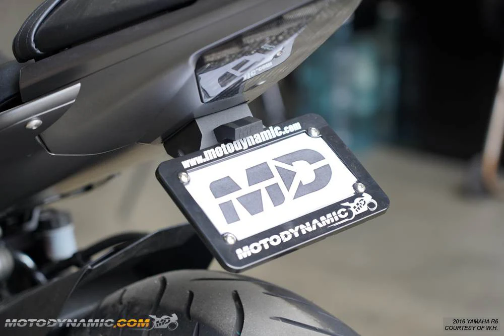 2006-2020 Yamaha R6 Tail Tidy / Fender Eliminator Kit - Image 6