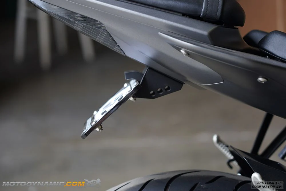 2006-2020 Yamaha R6 Tail Tidy / Fender Eliminator Kit - Image 7