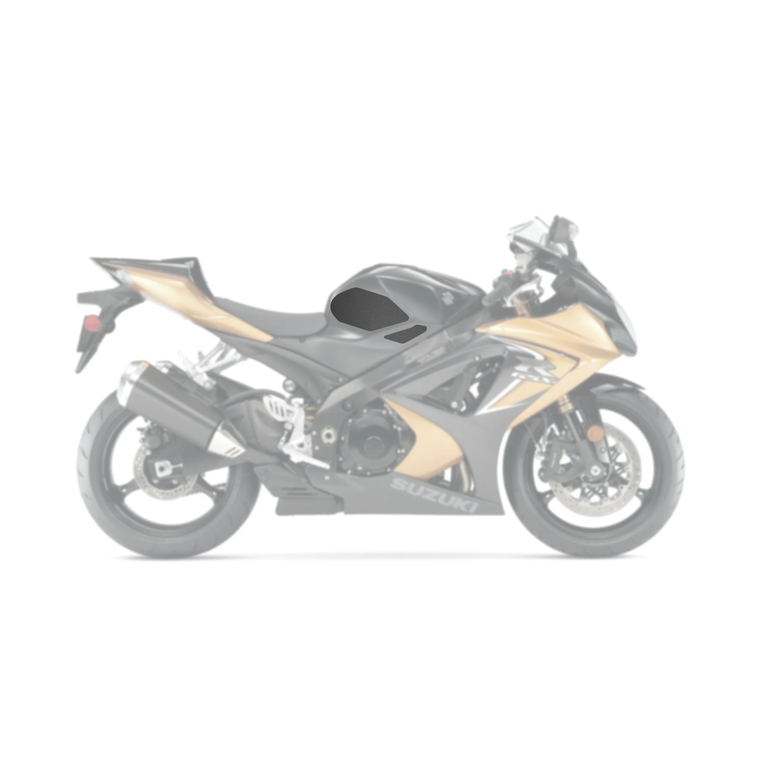 2007-2008 Suzuki GSX-R1000 Tank Pads - Image 2