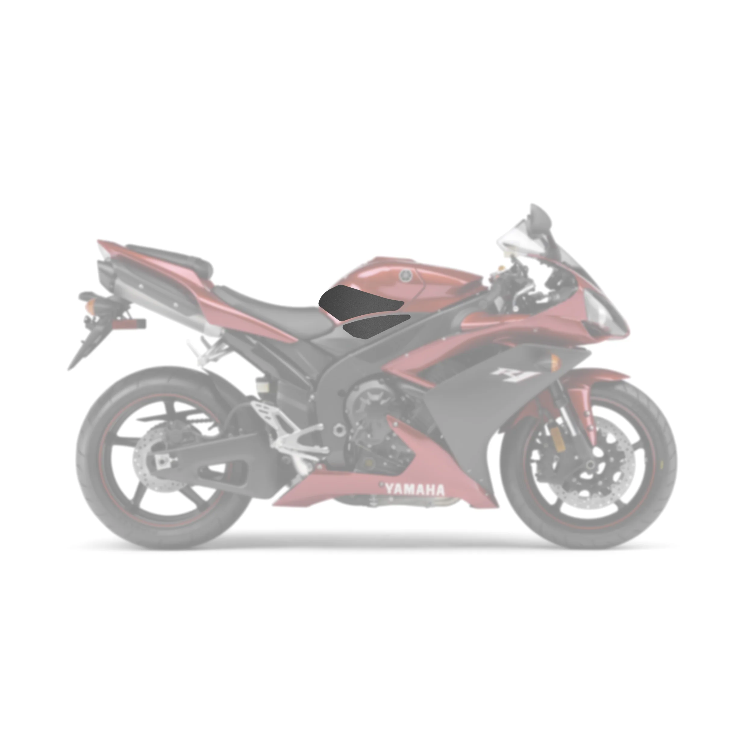 2007-2008 Yamaha YZF-R1 (4C8) Tank Pads - Image 2