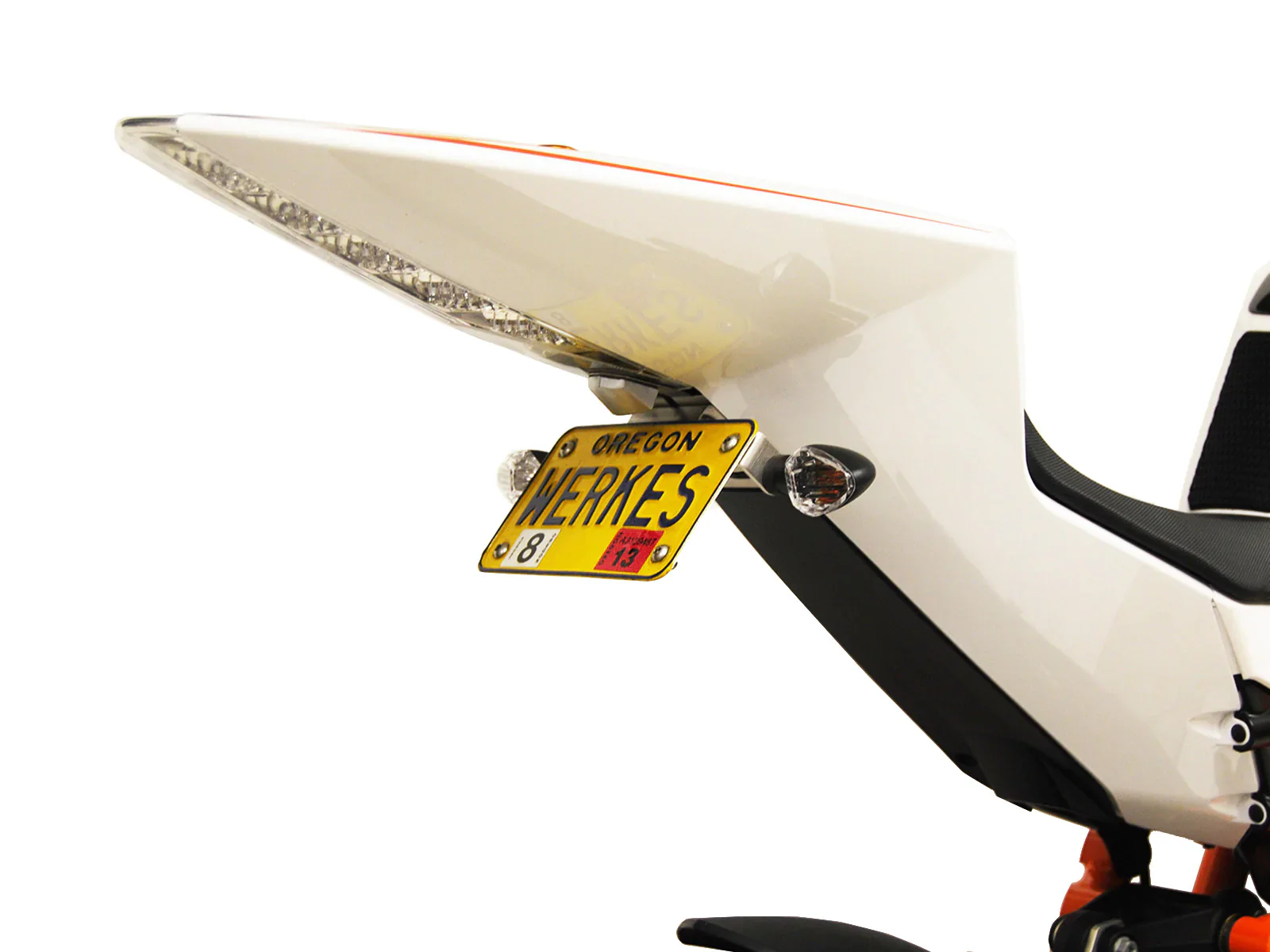 2008-2010 KTM RC8 Fender Eliminator Kit / Tail Tidy with Turn Signals