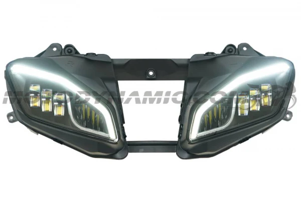 2008-2016 Yamaha R6 Full Head Light LED Projection Assembly with DRL