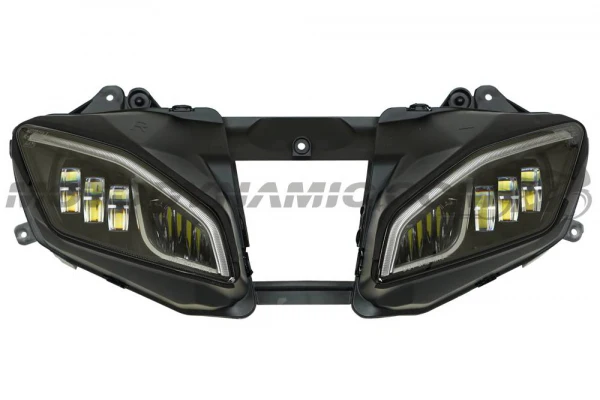 2008-2016 Yamaha R6 Full Head Light LED Projection Assembly with DRL - Image 2