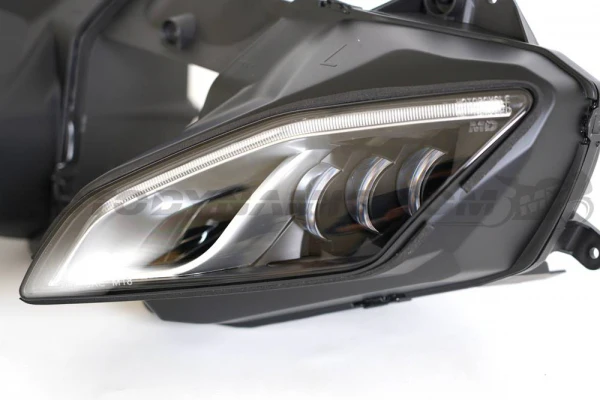 2008-2016 Yamaha R6 Full Head Light LED Projection Assembly with DRL - Image 4