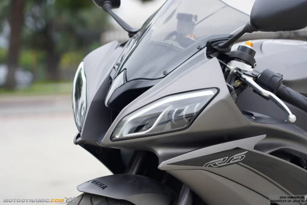 2008-2016 Yamaha R6 Full Head Light LED Projection Assembly with DRL - Image 9