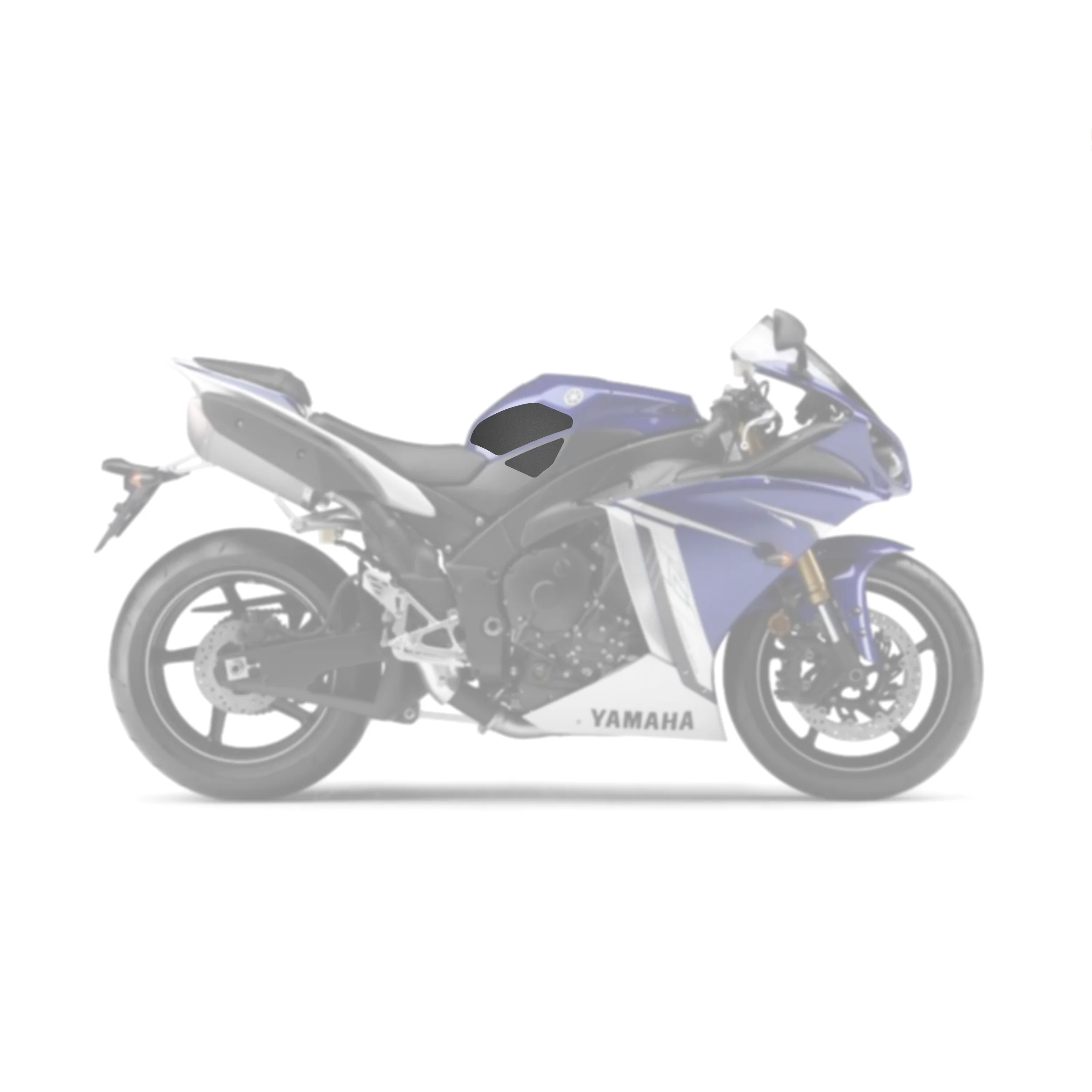 2009-2011 Yamaha YZF-R1 (14B) Tank Pads - Image 2