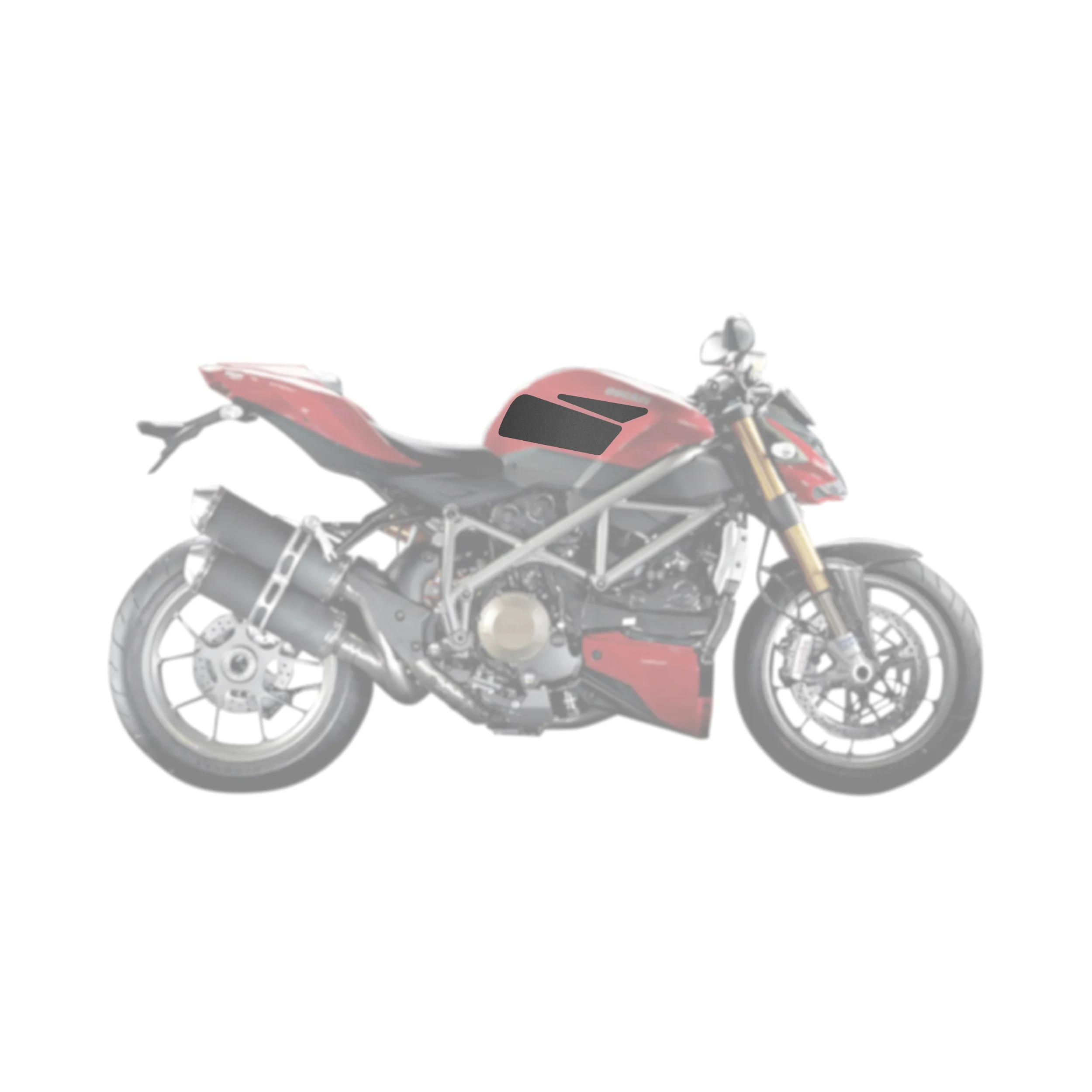 2009-2013 Ducati Streetfighter Tank Pads - Image 2