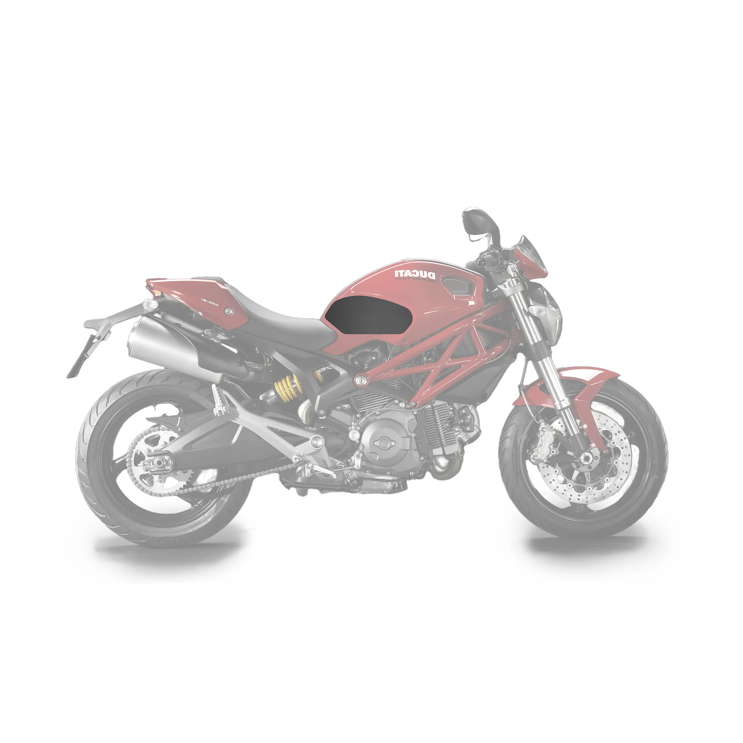 2009-2014 Ducati Monster 696 Tank Pads - Image 2