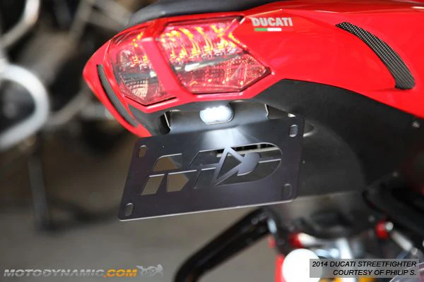 2009-2015 Ducati Streetfighter 848 1098 Fender Eliminator / Tail Tidy Kit - Image 2