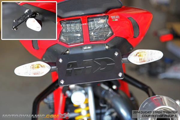 2009-2015 Ducati Streetfighter 848 1098 Fender Eliminator / Tail Tidy Kit - Image 4