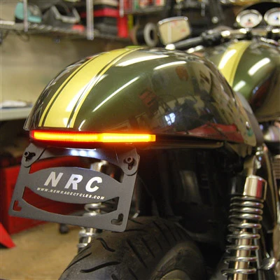 2009-2015 Triumph Thruxton Fender Eliminator Kit with Integrated Tail Light and Belly Pan - Image 5