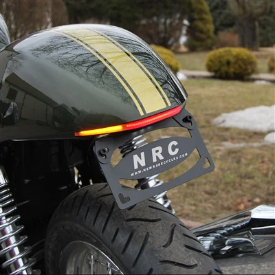 2009-2015 Triumph Thruxton Fender Eliminator Kit with Integrated Tail Light and Belly Pan - Image 7