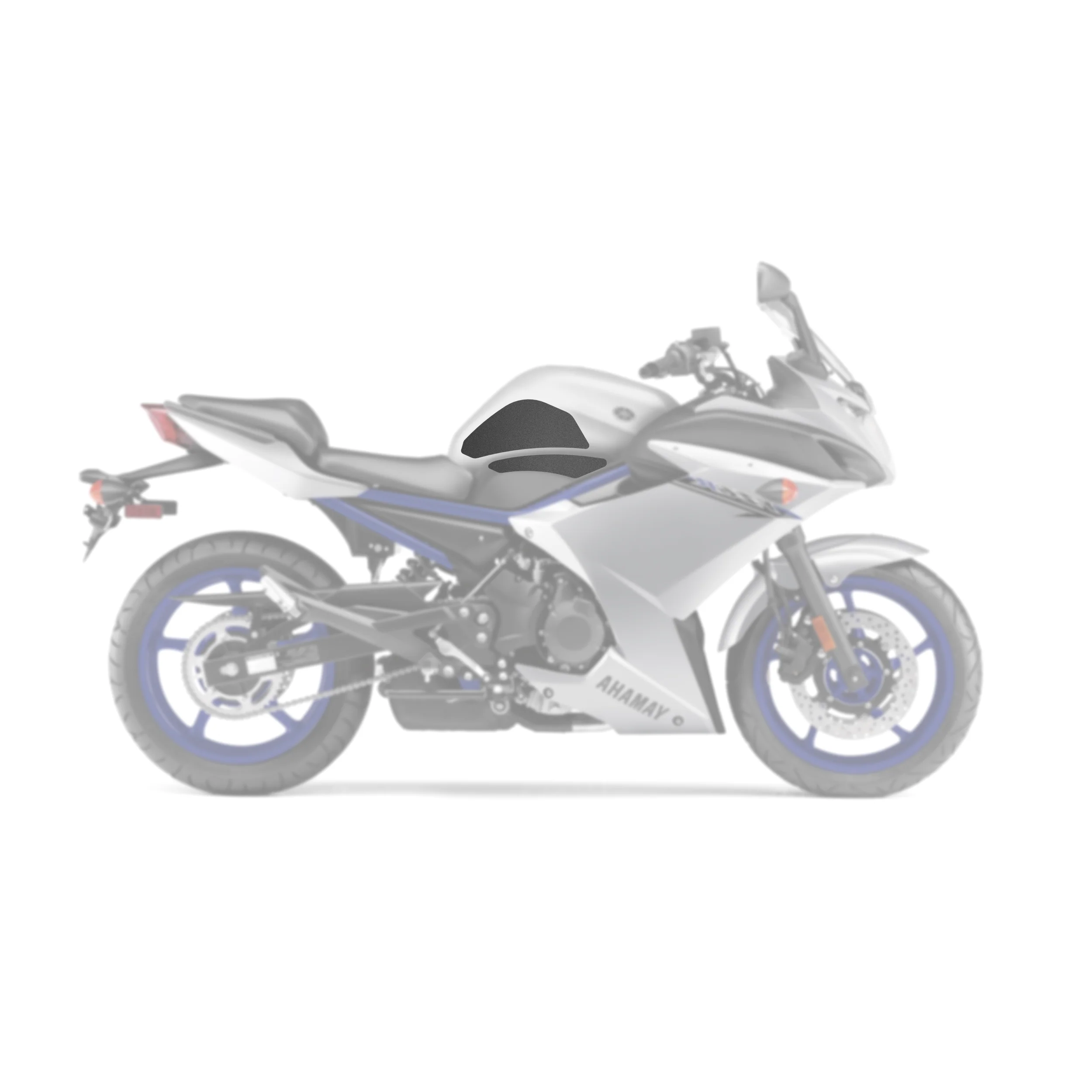 2009-2017 Yamaha FZ6R Tank Pads - Image 2
