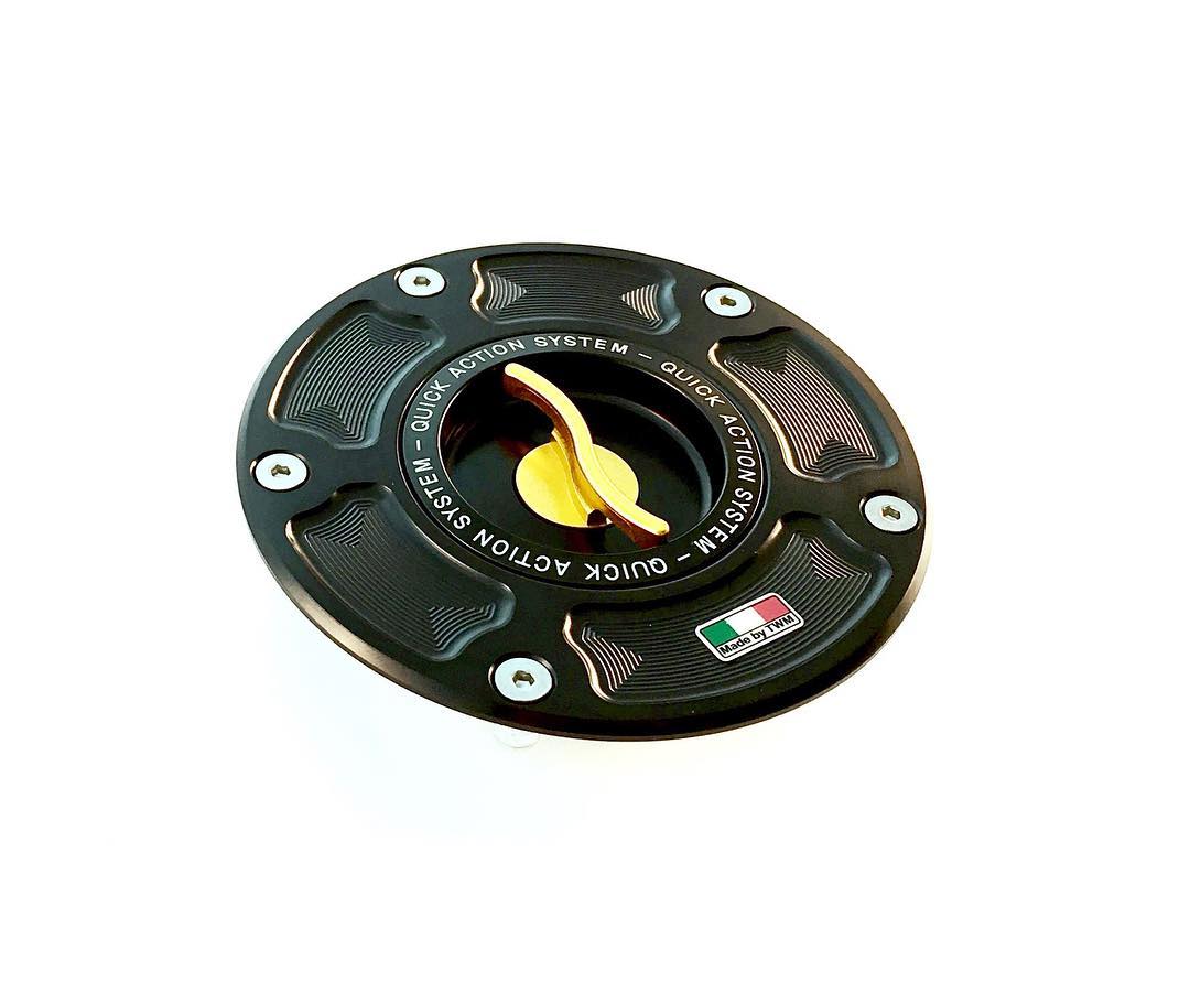 2009-2024 Aprilia RSV4 Quick Action Fuel Cap by TWM - Image 5