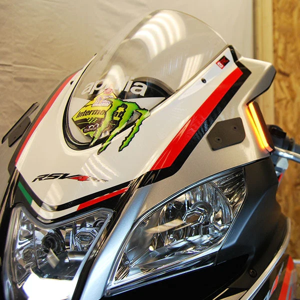 2009-2020 Aprilia RSV4 LED Front Turn Signals by New Rage Cycles - Image 4