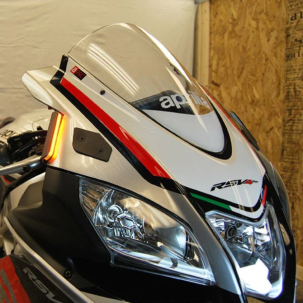 2009-2020 Aprilia RSV4 LED Front Turn Signals by New Rage Cycles - Image 5