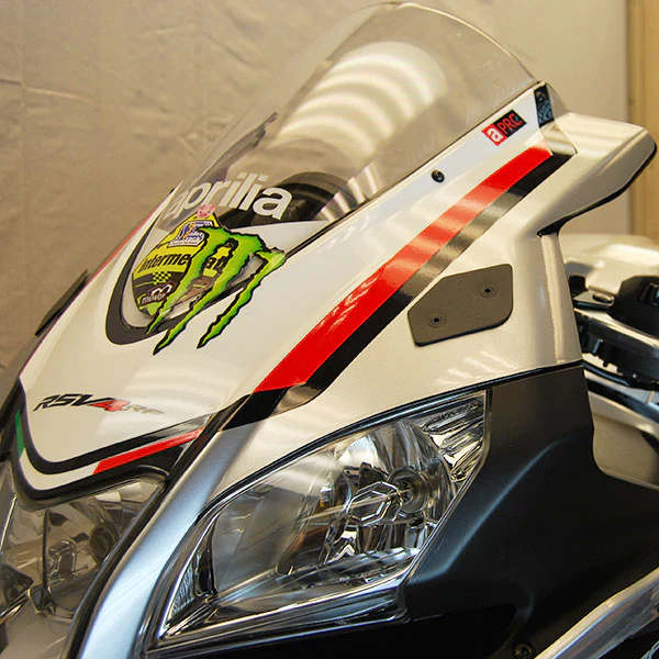 2009-2020 Aprilia RSV4 Mirror Block off Plates - Image 4