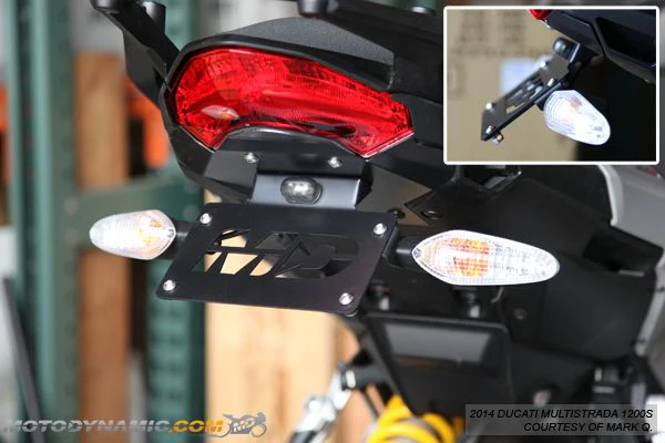2010-2014 Ducati Multistrada 1200 Fender Eliminator / Tail Tidy Kit - Image 5