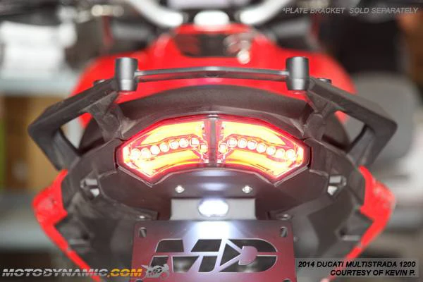 2010-2014 Ducati Multistrada 1200 Integrated Sequential LED Tail Light - Image 11