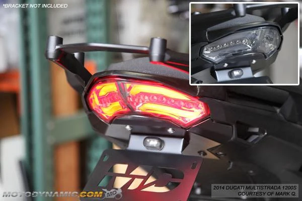 2010-2014 Ducati Multistrada 1200 Integrated Sequential LED Tail Light - Image 13
