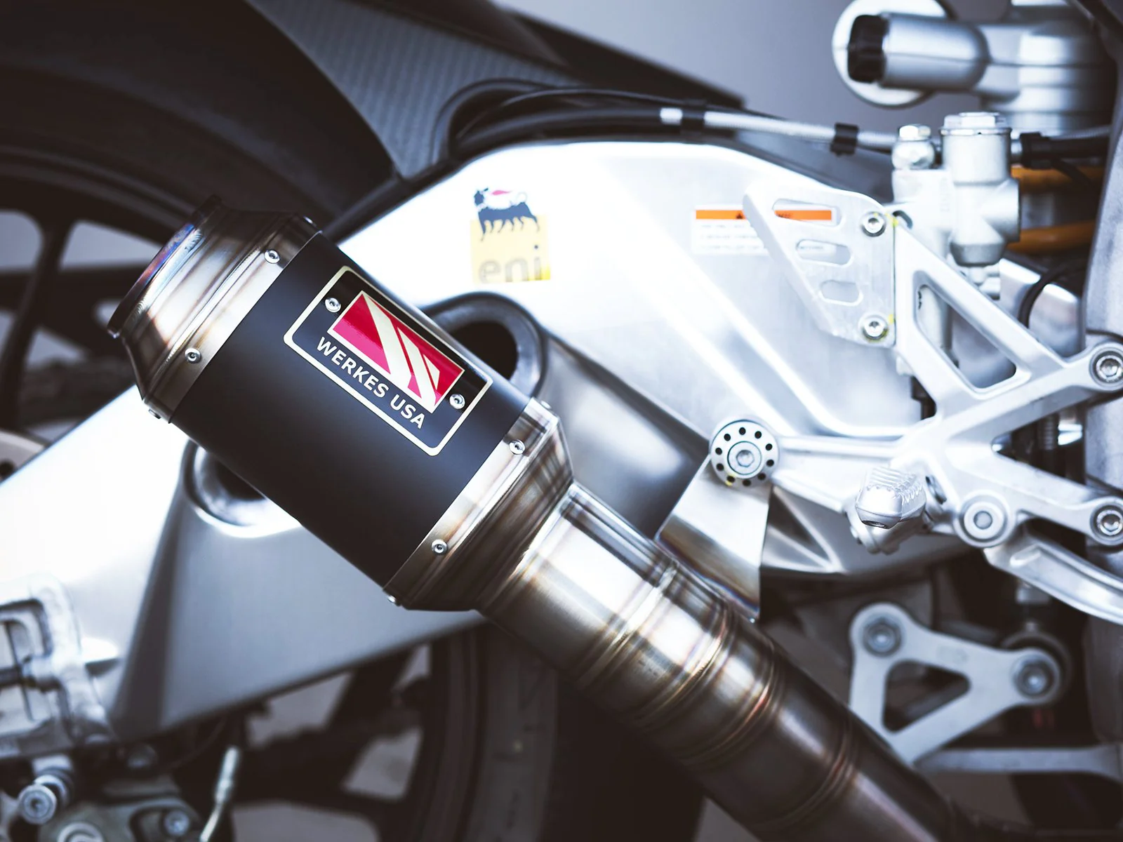 2010-2015 Aprilia RSV4 Slip-On Exhaust Race Edition - Image 3