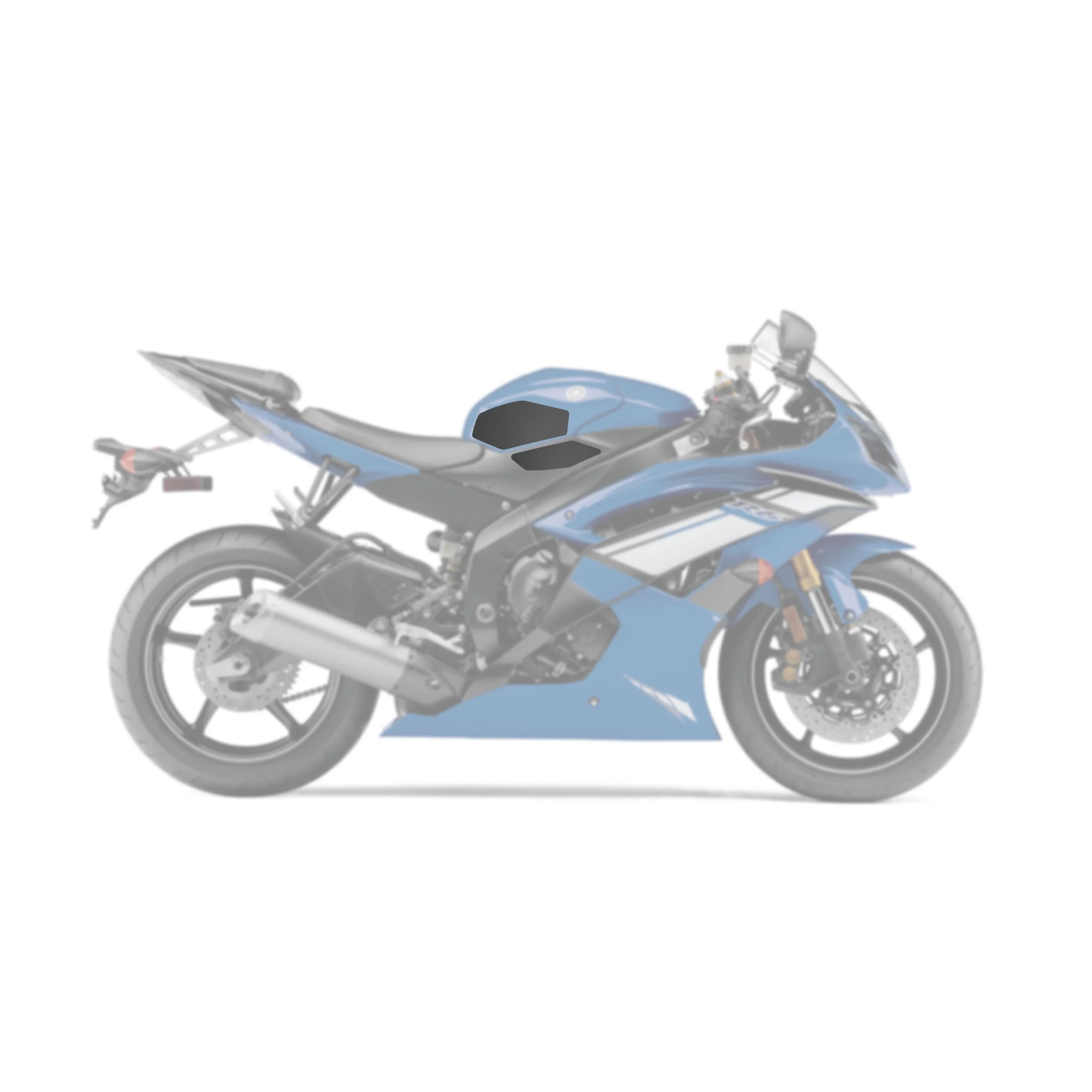 2010-2016 Yamaha YZF-R6 Tank Pads - Image 2
