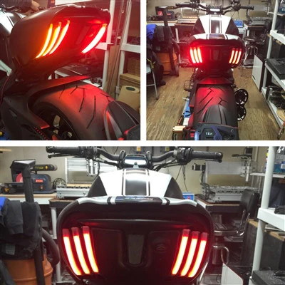 2010-2018 Ducati Diavel Rear LED Turn Signals by New Rage Cycles - Image 2
